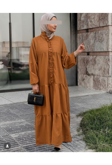 فستان كتان صيفي