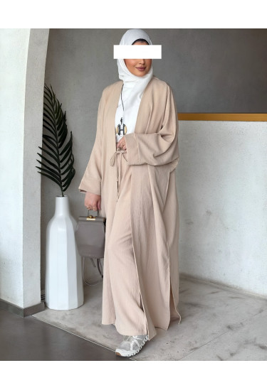 بدلة كتان مكسر