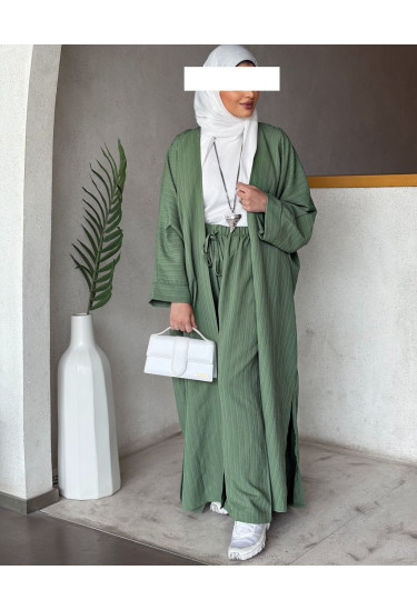بدلة كتان مكسر