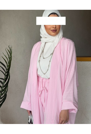 بدلة كتان مكسر